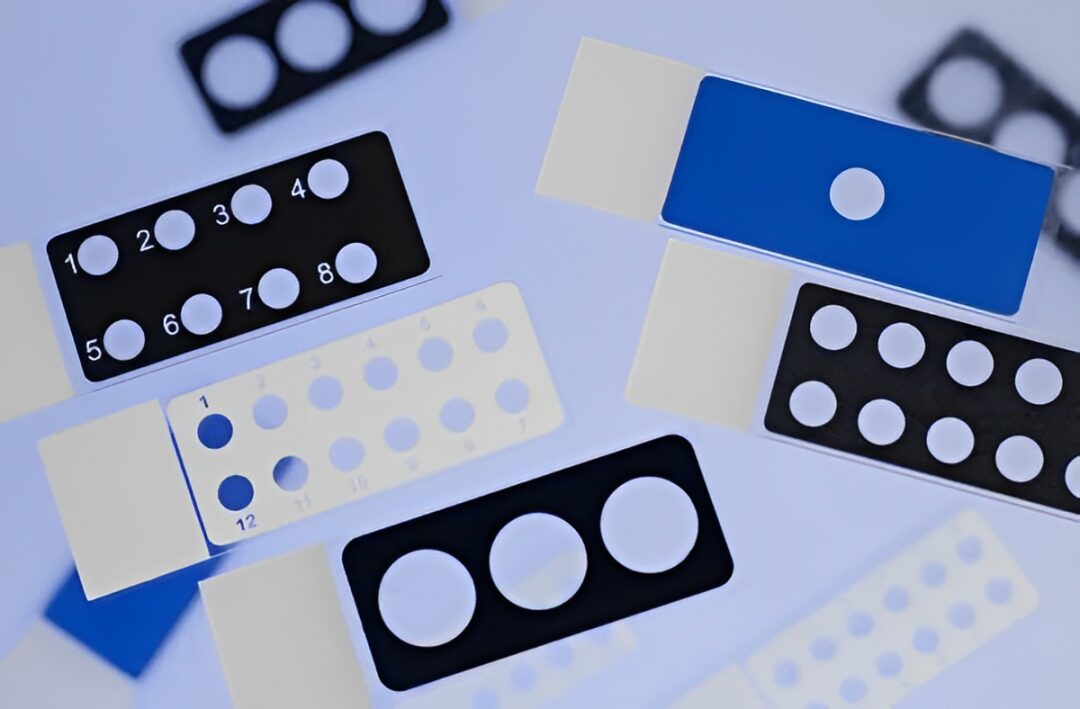 Printed Microscope Slides section